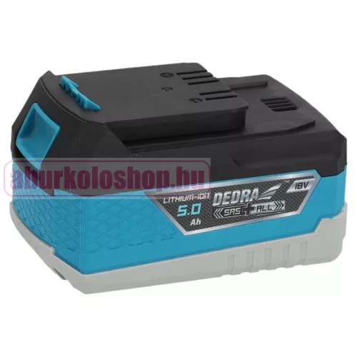 Dedra SAS+ALL Li-ion akkumulátor 18V 5,0Ah