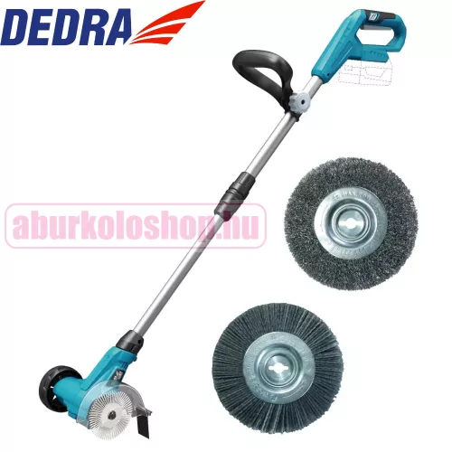 Dedra SAS+ALL 18V akkumulátoros térkőtisztító géptest (DED7098)