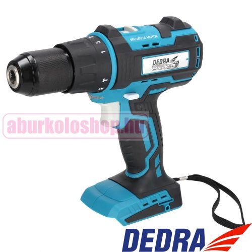 Dedra SAS+ALL 18V akkumulátoros ütvefúró csavarozó géptest BL motorral (DED7142)