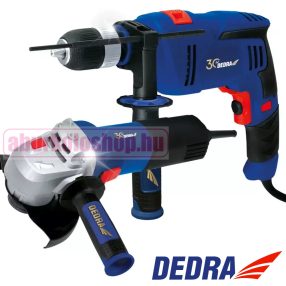 Dedra fúrógép és sarokcsiszoló készlet DED7919L3