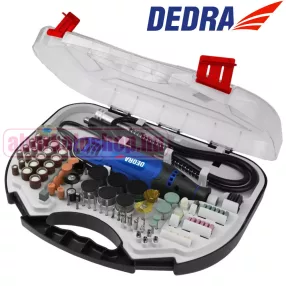   DEDRA 135 W mini csiszoló és tartozék készlet 215 részes(DED7944Z2)
