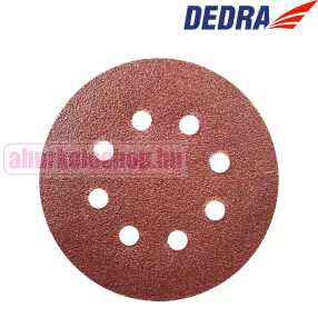 DEDRA csiszolókorong 125 mm P120 tépőzáras 5 db