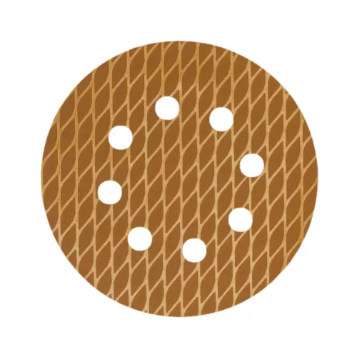 DEDRA Anti-clog csiszolókorong 125 mm P80 tépőzáras 5 db