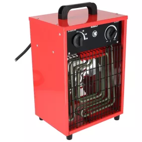 DEDRA elektromos hőlégfúvó 3300 W, termosztáttal