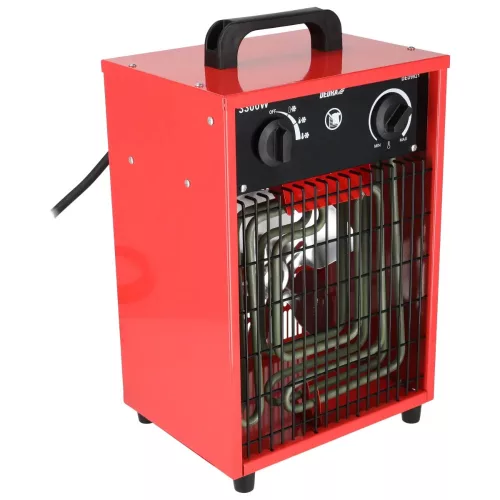 DEDRA elektromos hőlégfúvó 3300 W, termosztáttal