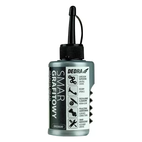 DEDRA grafitos zsír 60 ml zsírzófejjel