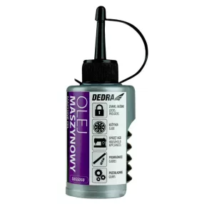 DEDRA gépolaj 60 ml zsírzófejjel