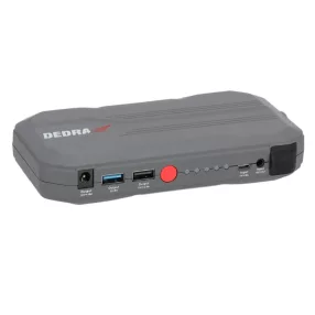 DEDRA power bank motorindító funkcióval 12000mAh