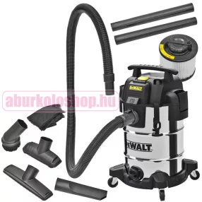   DeWalt 1050W száraz-nedves porszívó 30L tartály DXV30SAPTA