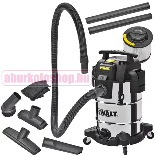 DeWalt 1050W száraz-nedves porszívó 30L tartály DXV30SAPTA