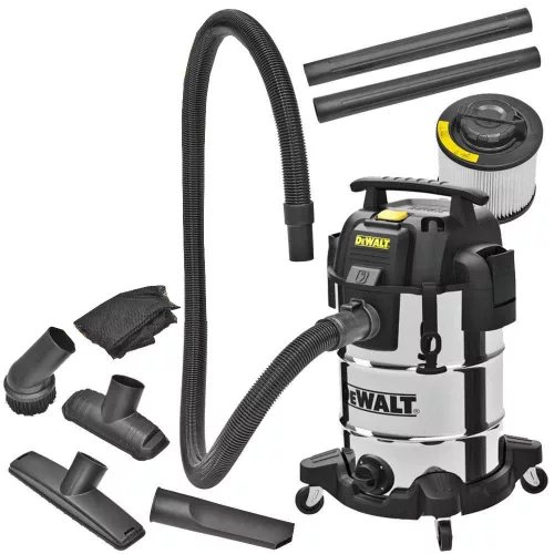 DeWalt 1050W száraz-nedves porszívó 30L tartály DXV30SAPTA