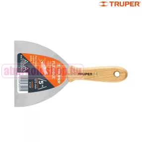 TRUPER rugalmas spakli fa nyéllel 13 cm