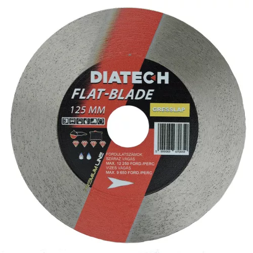 Diatech Flat-Blade gyémánttárcsa 125 mm FB125