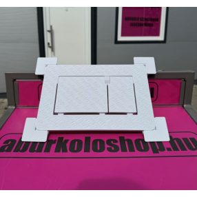 Burkolható (rejtett) Geberit nyomólap (GEB)