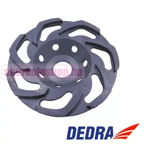   DEDRA H1217 "S" szegmens gyémánt betoncsiszoló tárcsa 125 x 22,2