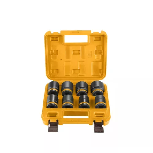 INGCO Gépi dugókulcs készlet 8 részes 3/4", 26–38 mm, CrMo