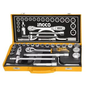 INGCO dugókulcskészlet, 24 részes, 1/2", 10–32 mm