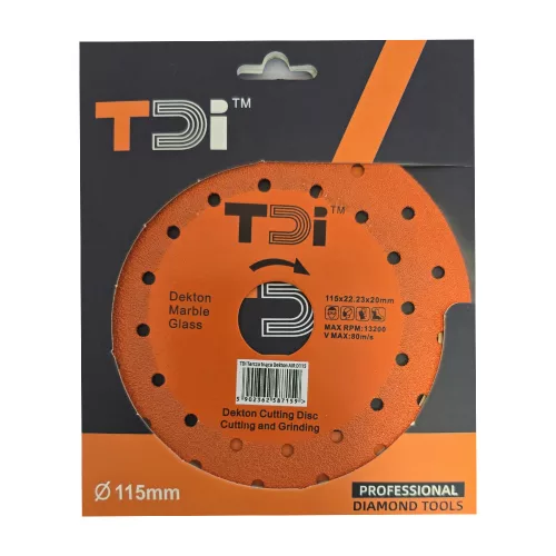 TDi Glass Air üvegvágó tárcsa 115 mm (IZLY4BRF)