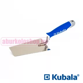   KUBALA 0930 Master Line rozsdamentes stukkó trapézkanál, 80 x 145 x 55 mm