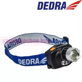 DEDRA 3 W LED fejlámpa elemes kivitelben