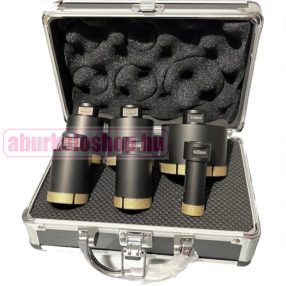   Gyémánt lyukfúró készlet 20-35-38-42-50-68 mm kofferben LPM