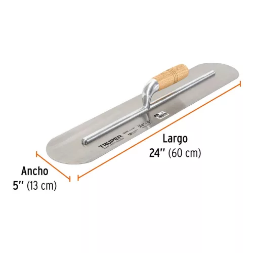 Truper simító 130 x 600 mm /LLA-24/
