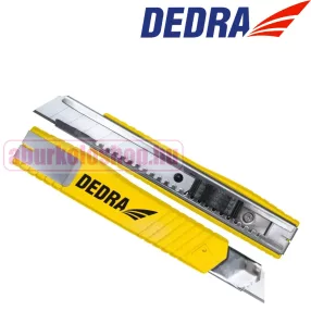 Dedra letörhető pengéjű fém kés 18 mm