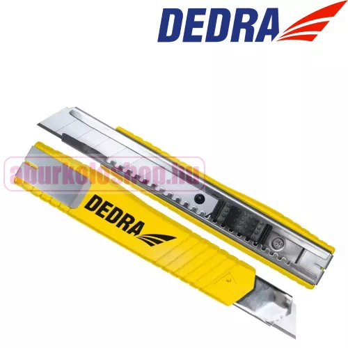 Dedra letörhető pengéjű fém kés 18 mm