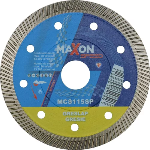 Diatech Maxon Speed gyémánttárcsa 115 mm MCS115SP