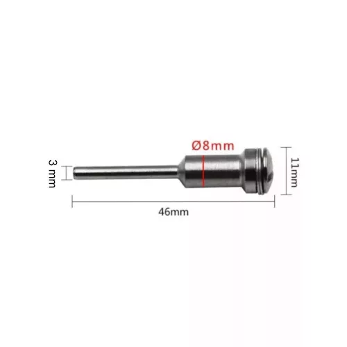 DIATECH befogótengely mini vágótárcsákhoz, 8 x 6 mm