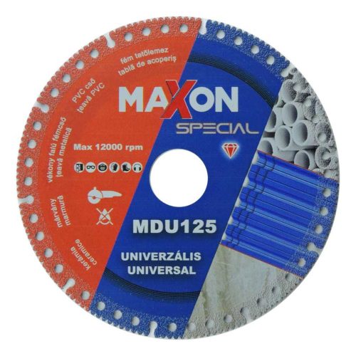 Diatech Maxon univerzális vágótárcsa 125 mm MDU125
