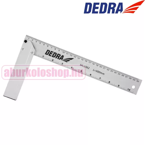 DEDRA alumínium asztalos derékszög 300x150 mm