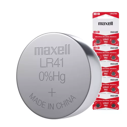 Maxell LR41 alkáli gombelem 1,5 V 2 db