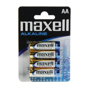 Maxell LR6 (AA) alkáli ceruzaelem 1,5 V 4 db