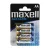 Maxell LR6 (AA) alkáli ceruzaelem 1,5 V 4 db