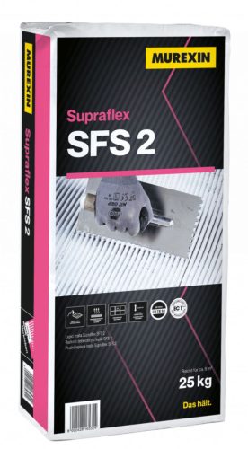 Murexin SFS 2 Supraflex ragasztóhabarcs – fehér 25 kg (mursfs2feh)