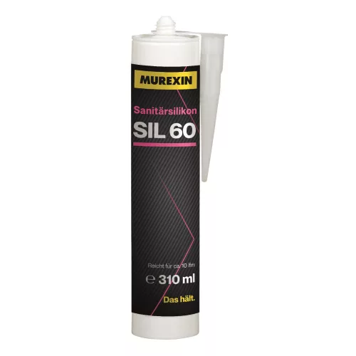 Murexin SIL 60 szaniter szilikon tömítőanyag 310 ml (rendelhető színek)