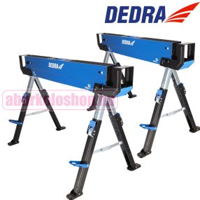   DEDRA összecsukható műhelyállvány pár állítható magassággal 1180 kg (N1103)