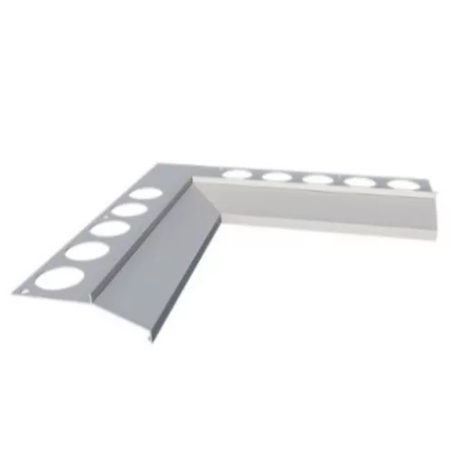 RODELUX alumínium terasz vízvető belső sarokprofil 10 mm 25x25 mm RAL7016 matt antracit