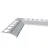 RODELUX alumínium terasz vízvető belső sarokprofil 10 mm 25x25 mm RAL7016 matt antracit