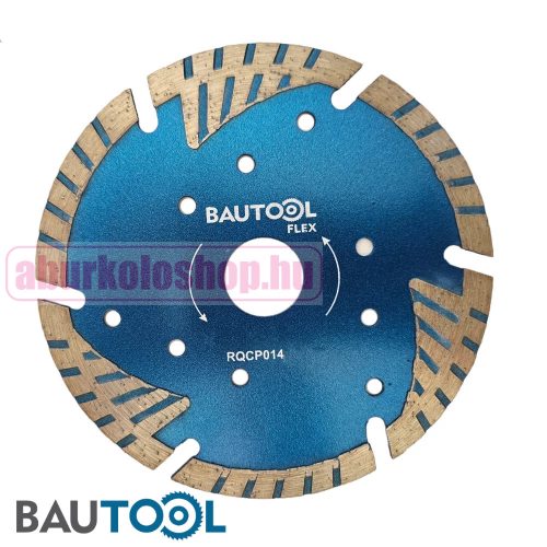 Bautool turbó gyémánt vágótárcsa 115 mm (RQCP014/115)