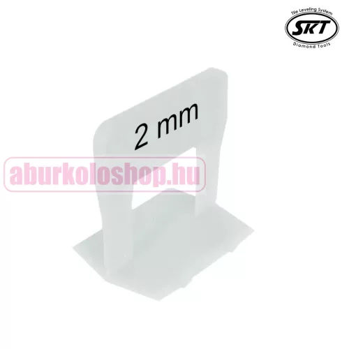 SKT 20 ékes lapszintező kapu 2 mm fugához, 3-12 mm lapokhoz 100db/csomag (SKT2012A)