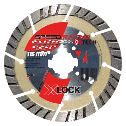 Diatech SPEED RACING TURBO gyémánttárcsa 115 Xlock befogással SL115XL