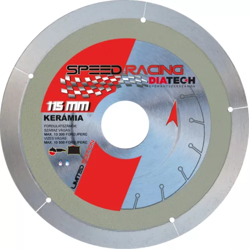Diatech Speed Racing gyémánttárcsa 115mm SLCS115