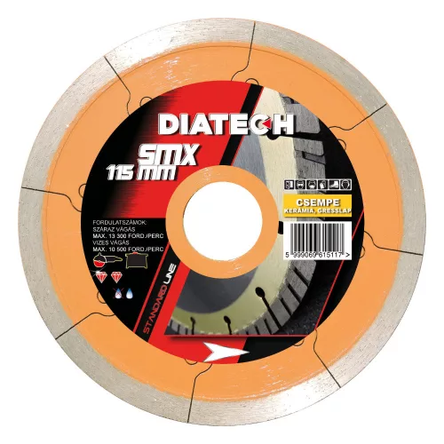 Diatech SMX gyémánttárcsa 115 mm SMX115