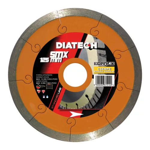 Diatech SMX gyémánttárcsa 125 mm SMX125