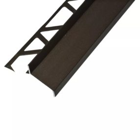 Alu teraszvízvető profil 10/25 mm - ANTRACIT matt