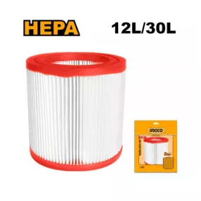 INGCO HEPA szűrő 12 és 30 literes ipari porszívókhoz