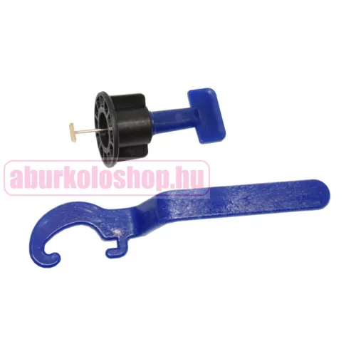 BAUTOOL szintező laplerakó készlet 50 db T elem + kulcs (X00700)
