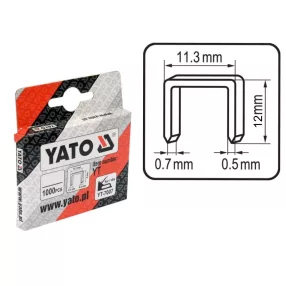 YATO tűzőkapocs 12mm/1000db "A"